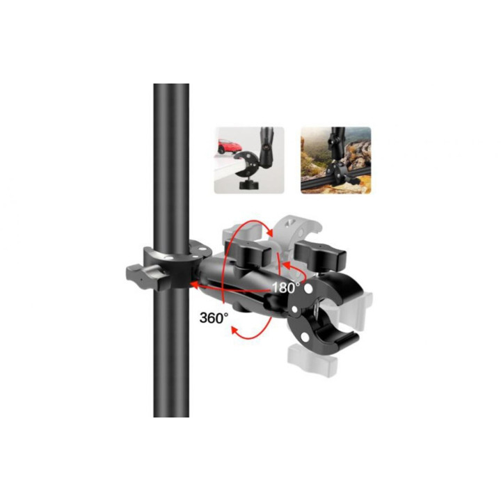 Motorbike Dual-Mount for Action Cameras