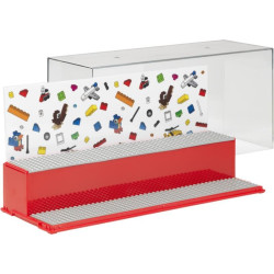 LEGO herní a sběratelská skříňka - Iconic. Stylová, plně uzavřená vitrínka se dvěma stupínky a 6-ti podložkami pro vložení LEGO minifigurek. Součástí balení je 6 originálních šedých základových LEGO podložek a dvě kulisami s pozadím. Průhledný...