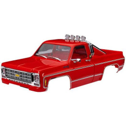 Traxxas karosérie Chevrolet K10 1979 červená