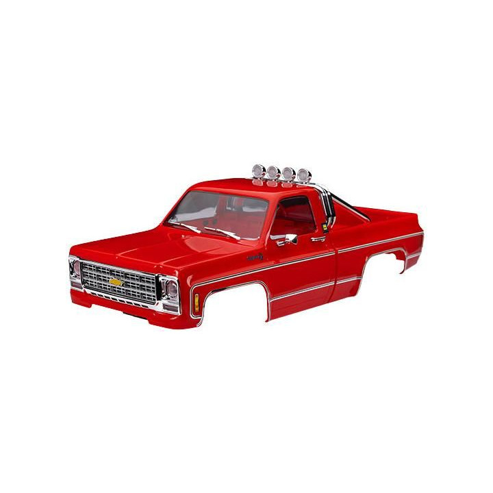 Traxxas karosérie Chevrolet K10 1979 červená