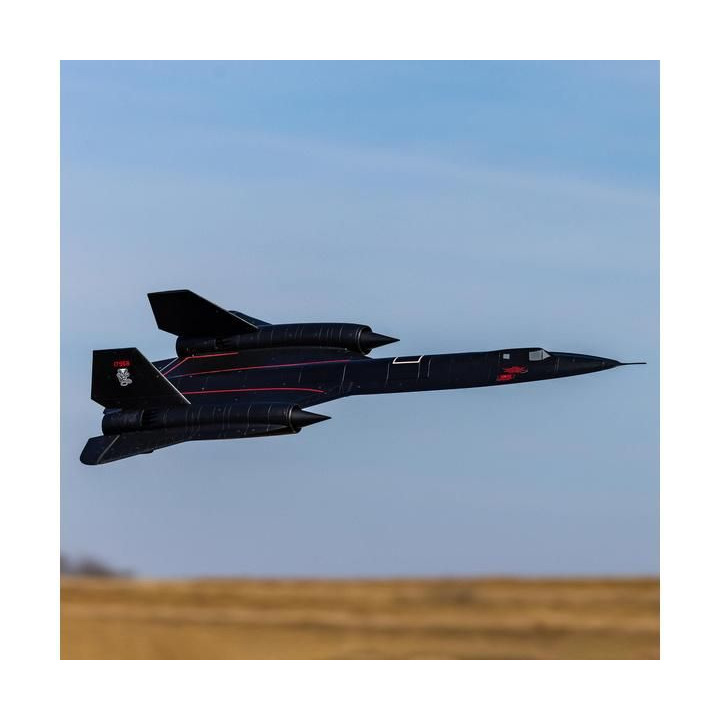 E-flite SR-71 Blackbird 0.96m AS3X SAFE Select BNF Basic