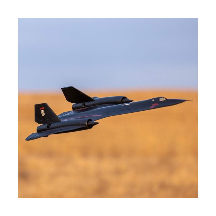 E-flite SR-71 Blackbird 0.96m AS3X SAFE Select BNF Basic