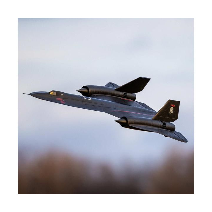 E-flite SR-71 Blackbird 0.96m AS3X SAFE Select BNF Basic