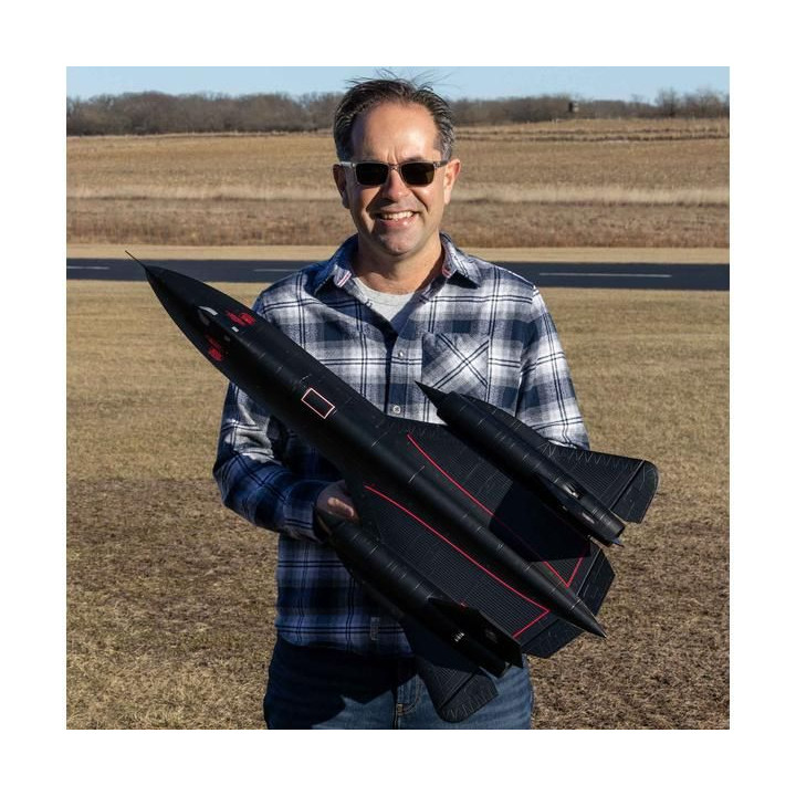 E-flite SR-71 Blackbird 0.96m AS3X SAFE Select BNF Basic