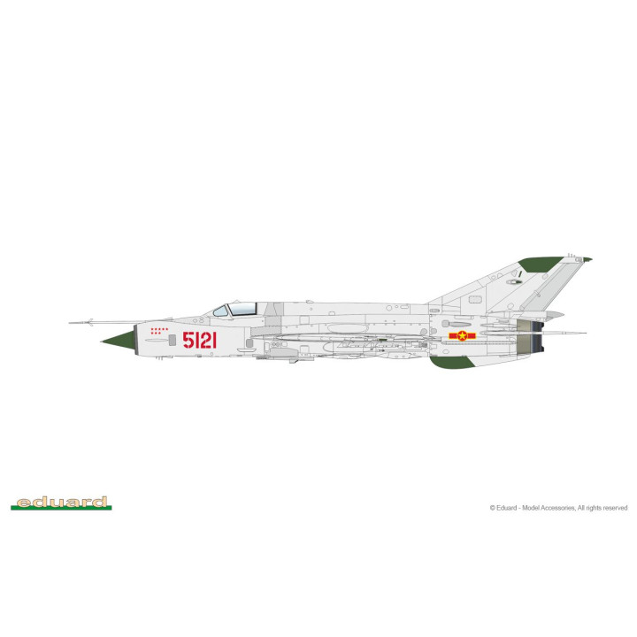 EDUARD MiG-21MF Fighter Bomber 1/72