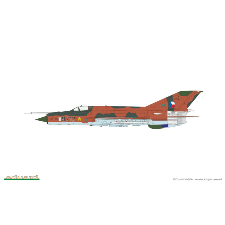EDUARD MiG-21MF Fighter Bomber 1/72