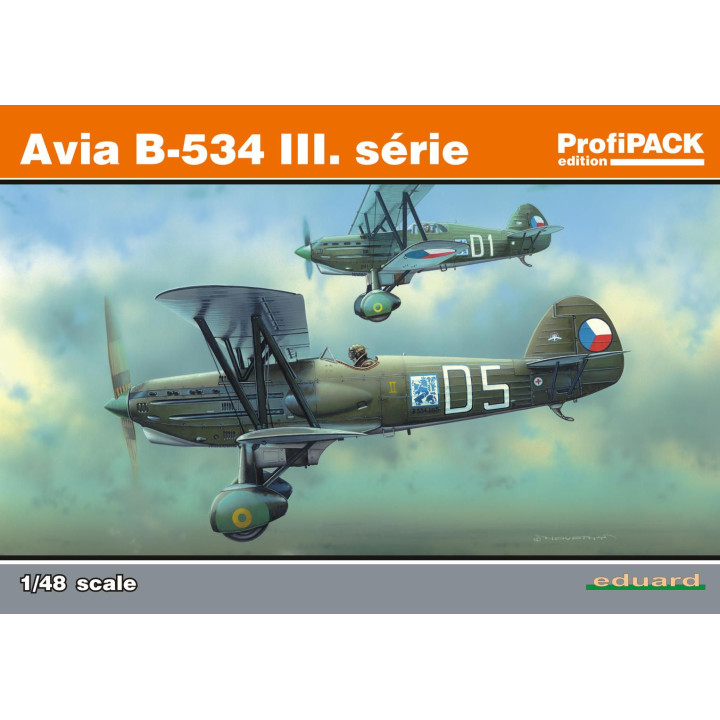 EDUARD Avia B-534 III. série (Reedice) 1/48 ProfiPACK edition