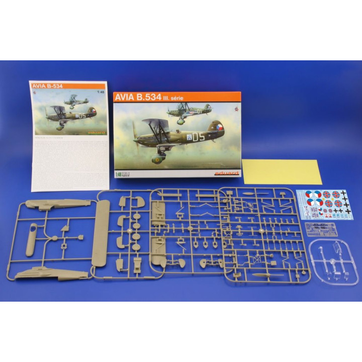 EDUARD Avia B-534 III. série (Reedice) 1/48 ProfiPACK edition
