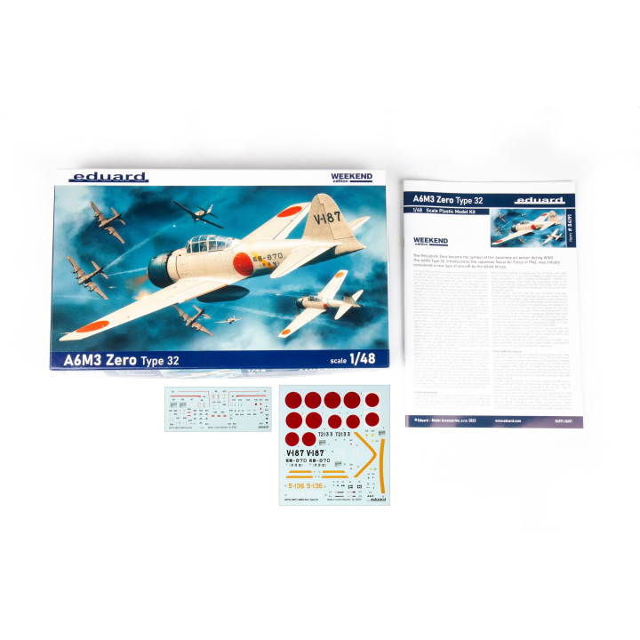 EDUARD A6M3 Zero Type 32 1/48 WEEKEND edition