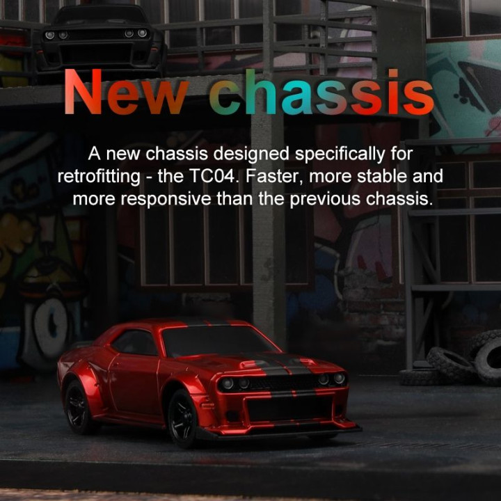 1/76 C75 RC Sports Car RTR (černá)