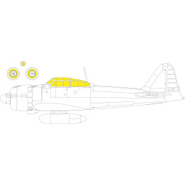EDUARD maska A6M3 Zero Model 32 Weekend 1/48
