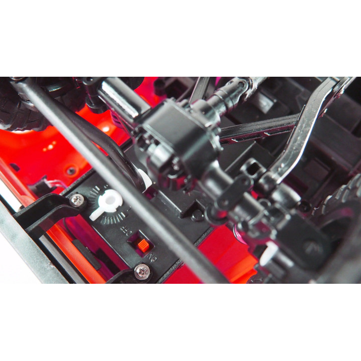 AMEWI RC auto Pick-Up Crawler, červená
