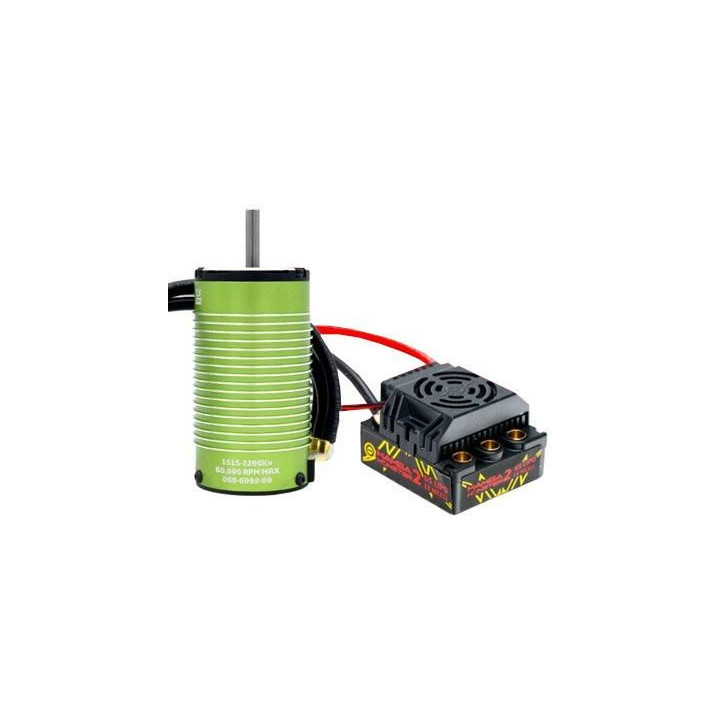Castle motor 1515 2200ot/V V2 sensored, reg. Mamba Monster 2