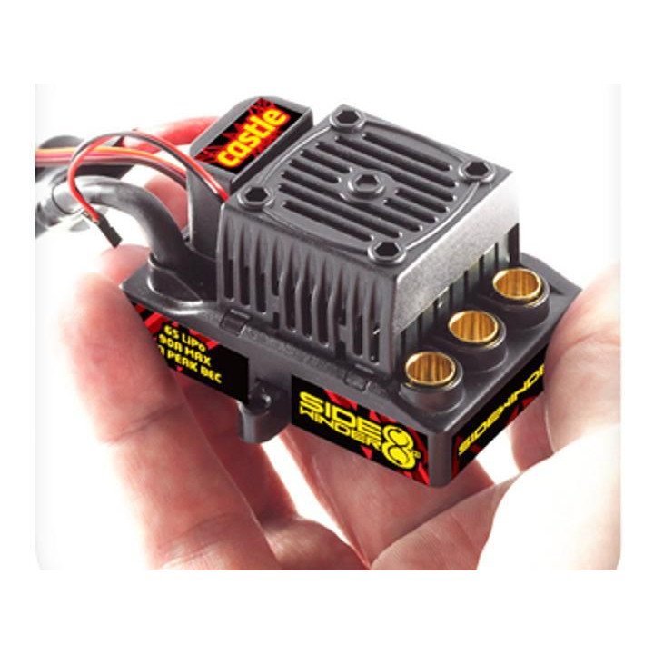 Castle motor 1515 2200ot/V V2 sensored, reg. Sidewinder 8