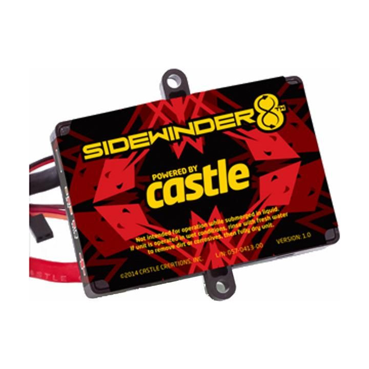 Castle motor 1515 2200ot/V V2 sensored, reg. Sidewinder 8