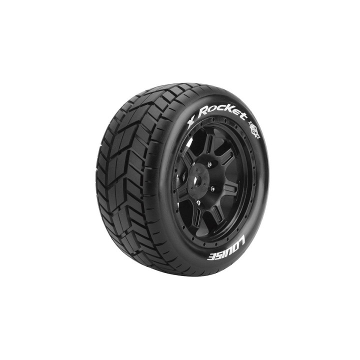 X-ROCKET SPORT 1/5 24mm hex Black Rims