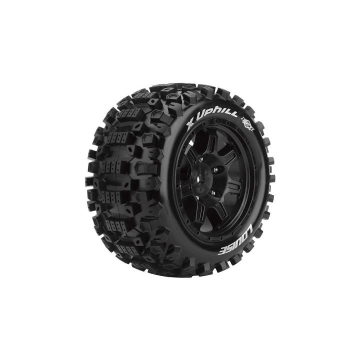 X-UPHILL SPORT 1/5 24mm hex Black Rims