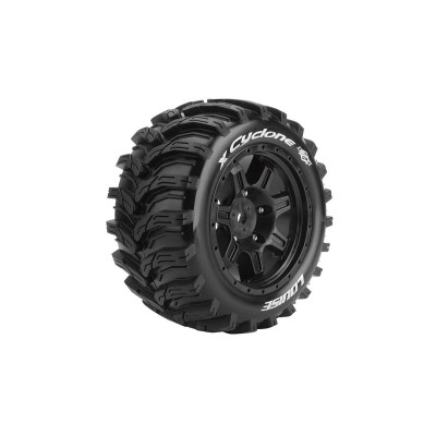 X-CYCLONE SPORT 1/5 24mm hex Black Rims