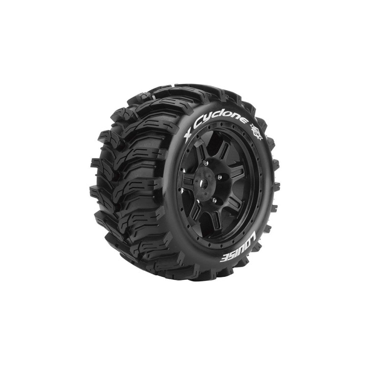 X-CYCLONE SPORT 1/5 24mm hex Black Rims
