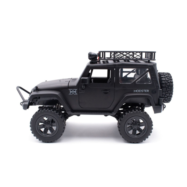 MODSTER XCross Country Elektro Brushed Crawler 4WD 1:14 RTR čierna matná