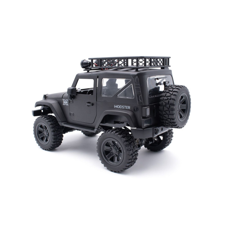 MODSTER XCross Country Elektro Brushed Crawler 4WD 1:14 RTR čierna matná