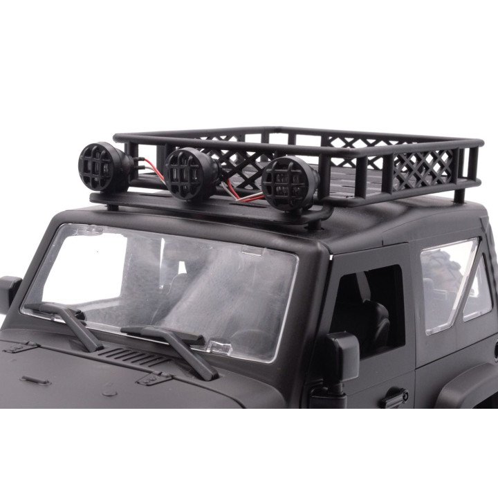 MODSTER XCross Country Elektro Brushed Crawler 4WD 1:14 RTR čierna matná