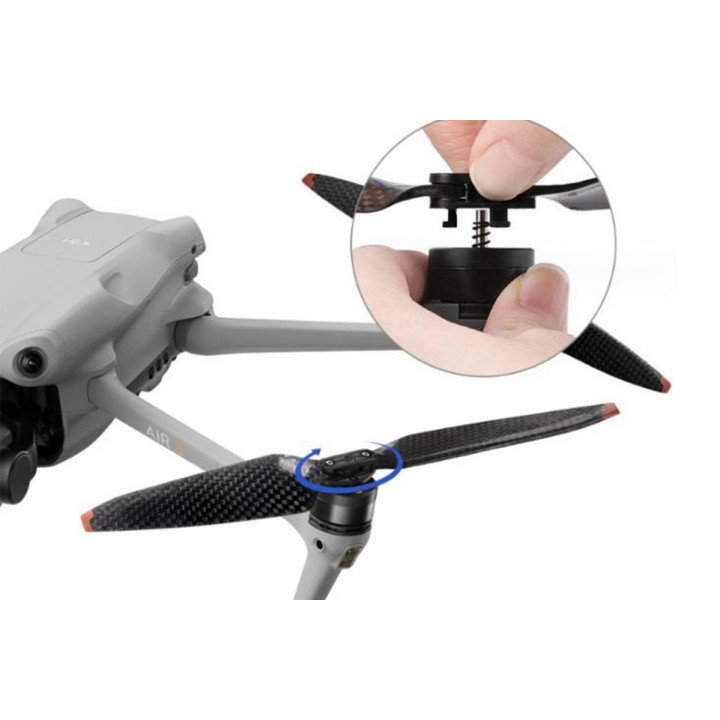 DJI AIR 3 - uhlíková vrtule (2 páry)