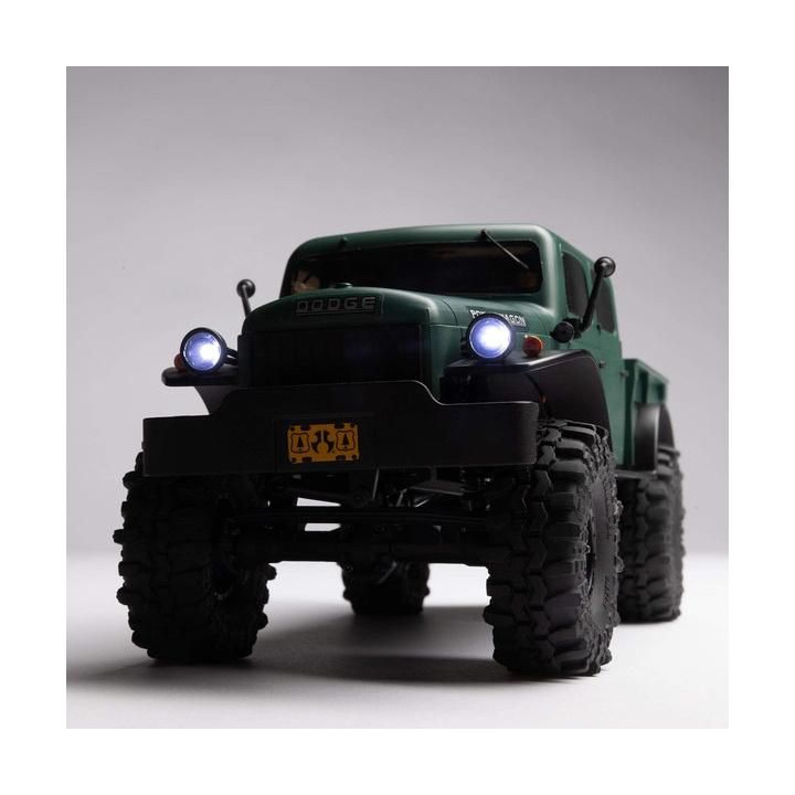 Axial SCX24 Dodge Power Wagon 1940 1:24 4WD zelený