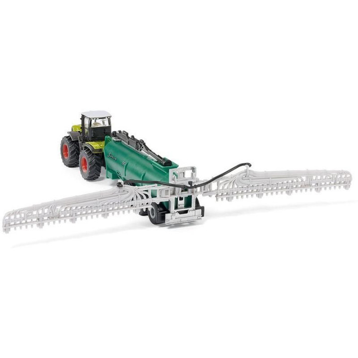 SIKU Farmer - Claas Xerion traktor s cisternou 1:87