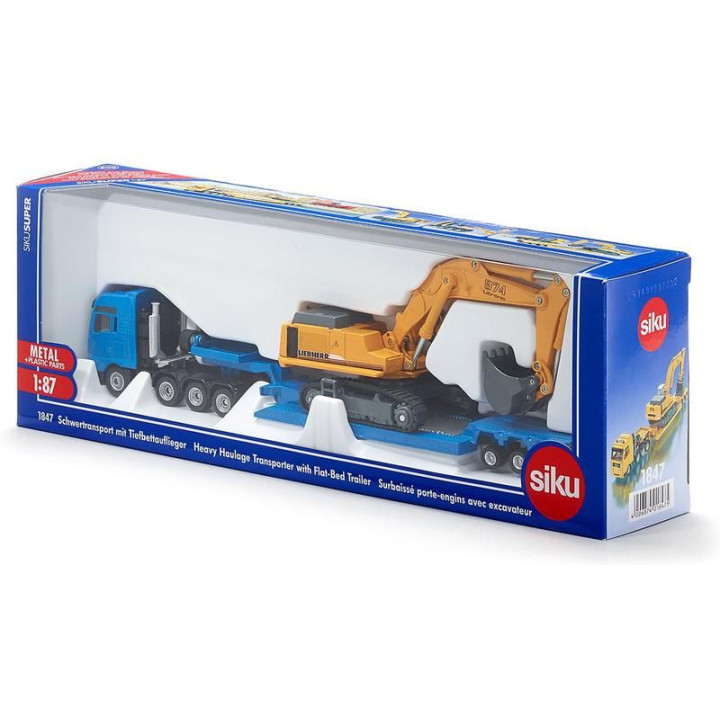 SIKU Super - Těžký náklad s podvalníkem 1:87