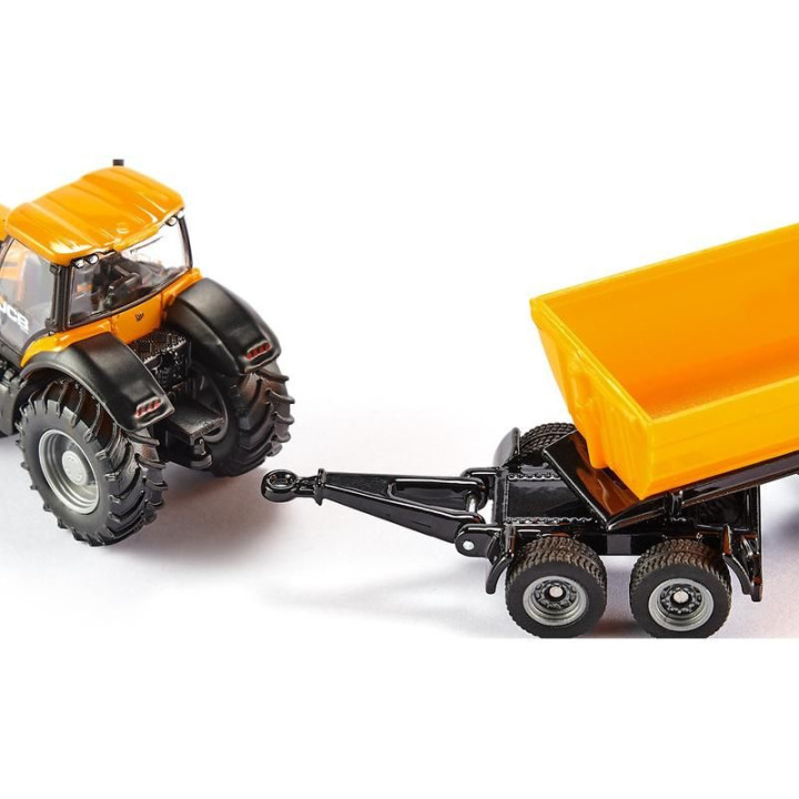 SIKU Farmer - Traktor se sklápěcím přívěsem 1:87