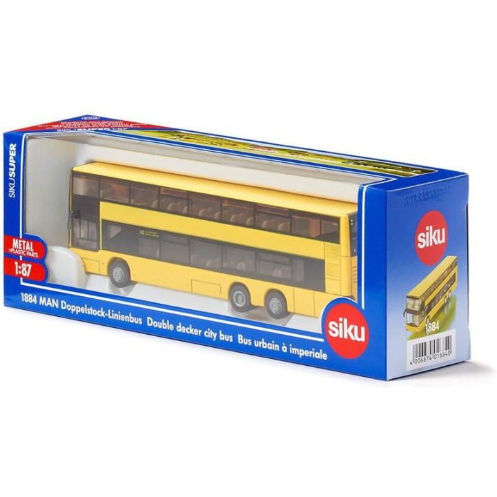 SIKU Super - MAN Dvoupatrový linkový autobus 1:87