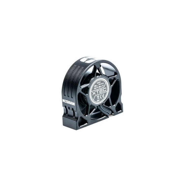 WorksTeam hliníkový větráček V2 30x30x10mm pro E-motory - 3,7-8,4V, konektor pro přijímač