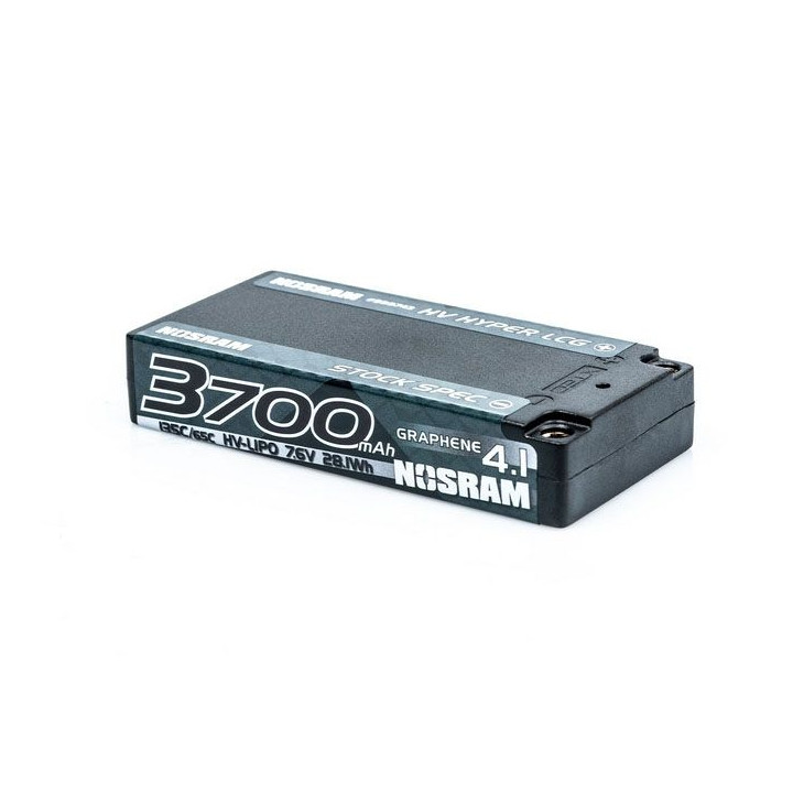 HV LCG Stock Spec GRAPHENE-4.1 3700mAh Hardcase Akku - 7.6V LiPo - 135C/65C