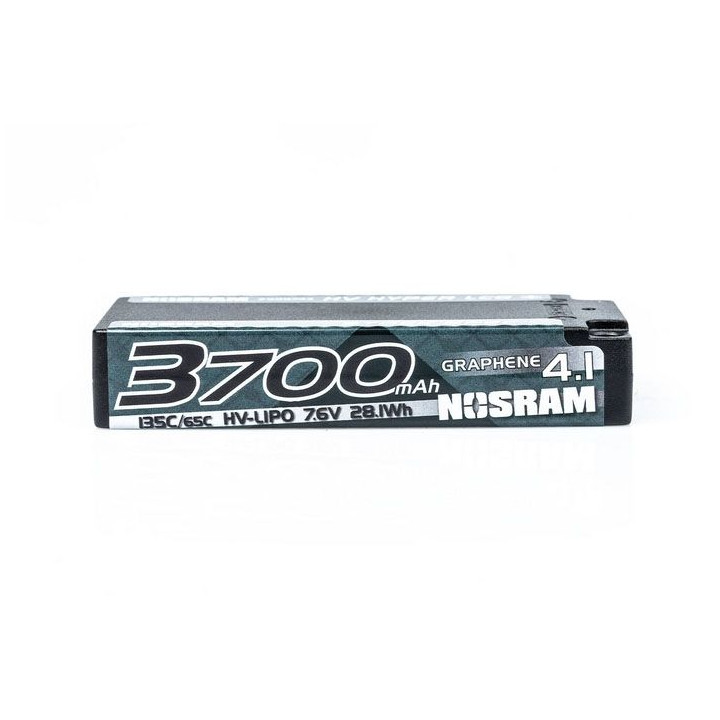 HV LCG Stock Spec GRAPHENE-4.1 3700mAh Hardcase Akku - 7.6V LiPo - 135C/65C