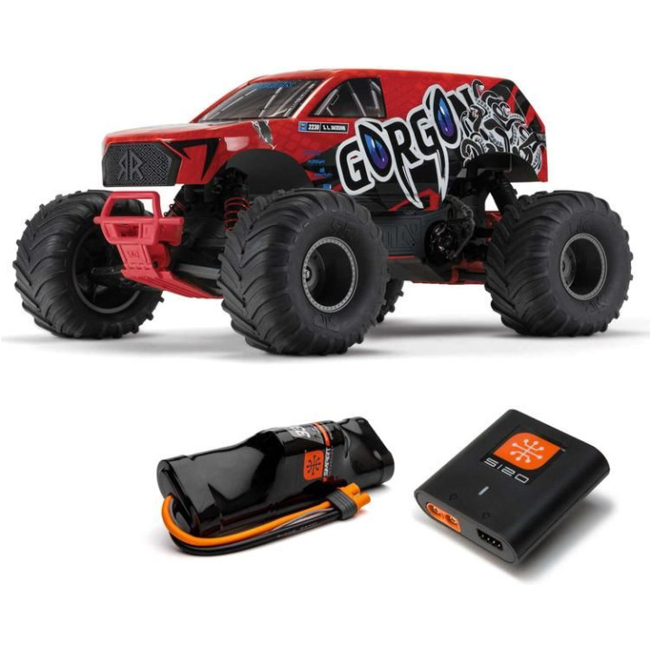 Arrma Gorgon 1:10 Smart RTR červená