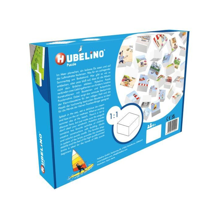 HUBELINO Puzzle - Dovolená na pláži