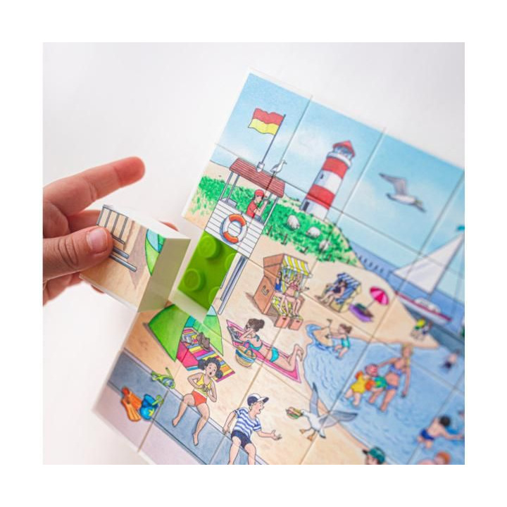 HUBELINO Puzzle - Dovolená na pláži
