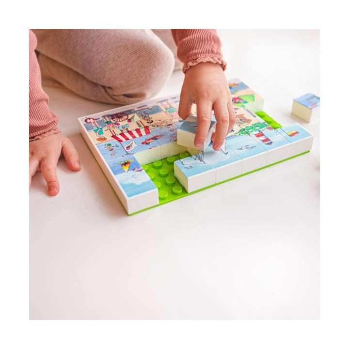 HUBELINO Puzzle - Dovolená na pláži