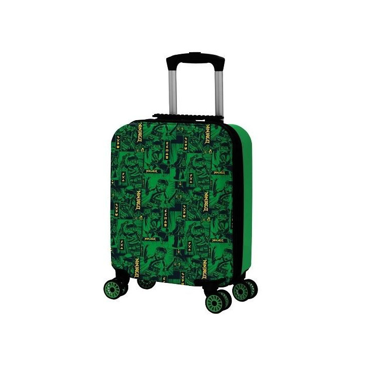 LEGO Luggage Cestovní kufr Play Date 16" - Ninjago Green