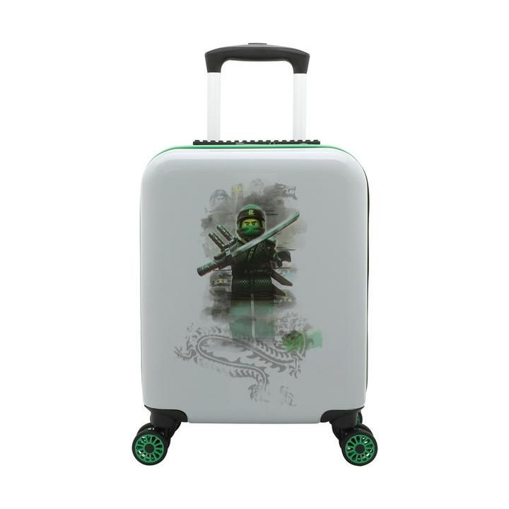 LEGO Luggage Cestovní kufr Play Date 16" - Ninjago Green
