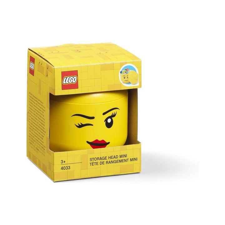 LEGO úložná hlava mini - dívka