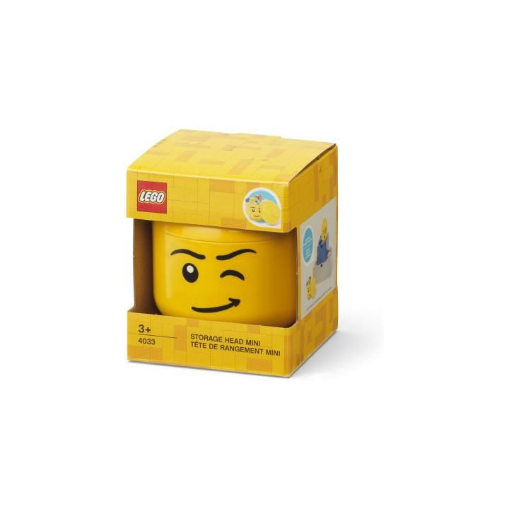 LEGO úložná hlava mini - dívka
