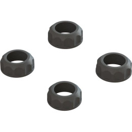 Arrma krytka tlumiče černá (4): 4X4