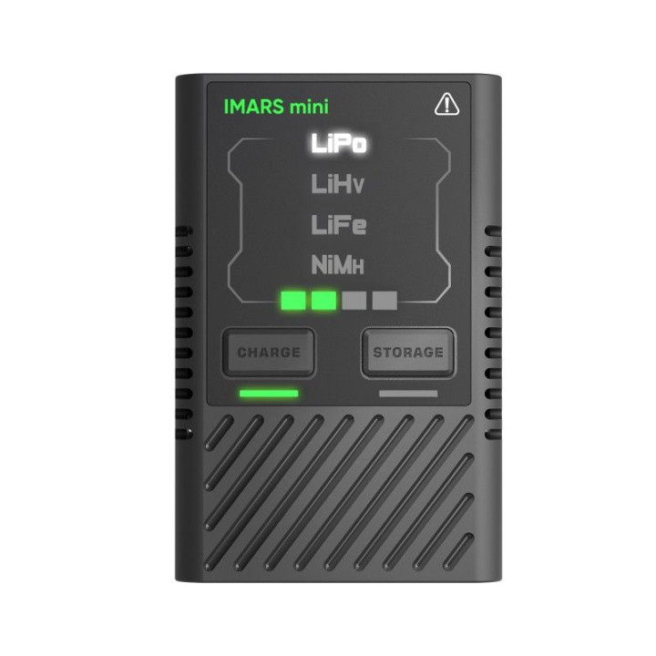 Gens Ace IMARS mini G-Tech USB-C 2-4S 60W RC Battery Charger with Power Supply