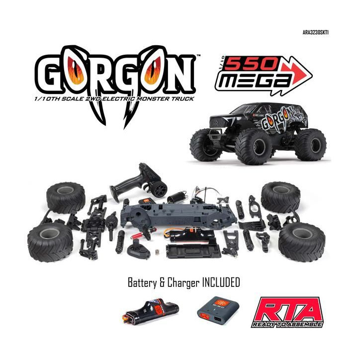 Arrma Gorgon 1:10 Kit Smart RTA