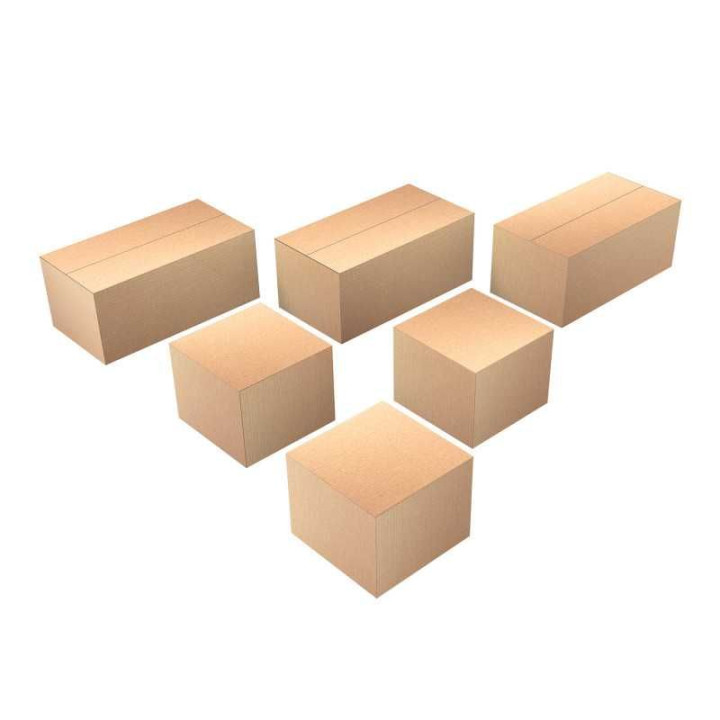 Miniature Boxes - Large / Škatuľky nepotlačené veľké 6ks