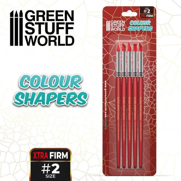 Colour Shapers Brushes SIZE 2 - EXTRA FIRM / Štetce na tvarovanie veľkosť 2 extra pevné