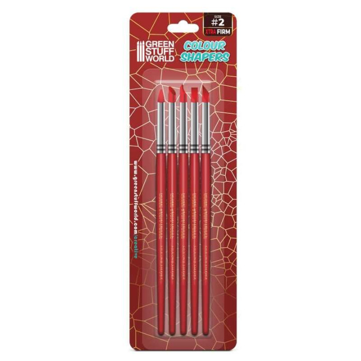 Colour Shapers Brushes SIZE 2 - EXTRA FIRM / Štetce na tvarovanie veľkosť 2 extra pevné