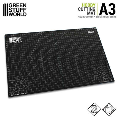 BLACK Cutting Mat A3 / Rezacia podložka A3